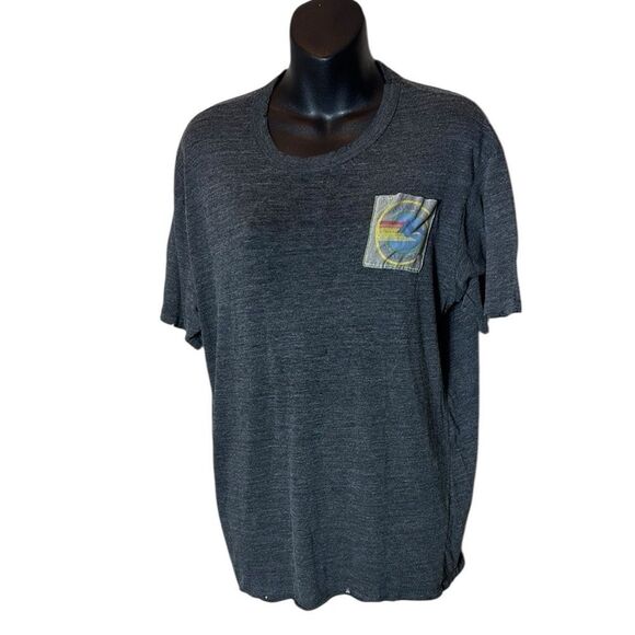 Aviator nation women’s xl 48 straight the mountain state distressed tee - Picture 1 of 10
